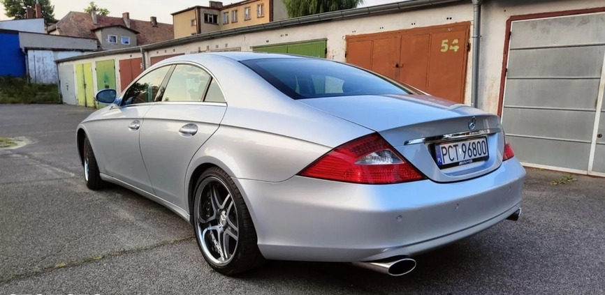 Mercedes-Benz CLS cena 41800 przebieg: 137100, rok produkcji 2006 z Trzcianka małe 436